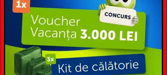 Câștigă o Vacanța de 3000 lei
