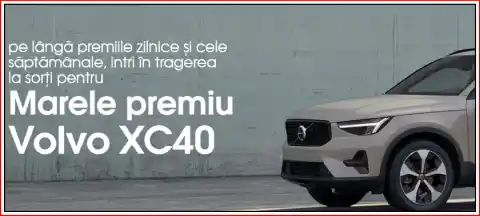 Câștigă o mașină Volvo XC40 concurs Rompetrol 2026