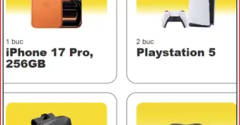 Câștigă un telefon mobil Apple iPhone 17 Pro 256GB 5G