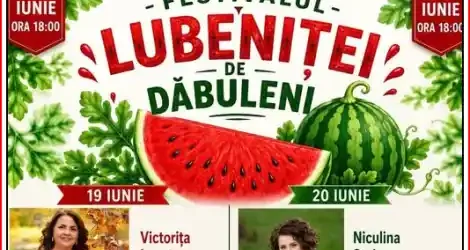 Festivalul Lubeniței de Dăbuleni 2026 program complet pe zile