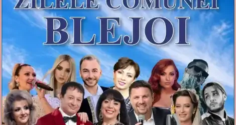 Zilele Comunei Blejoi 2026 program concerte