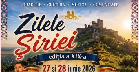 Zilele Comunei Șiria 2026 program complet