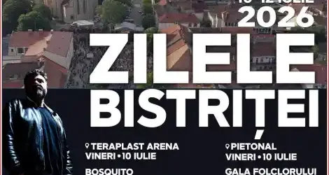 Zilele Orașului Bistrița 2026 program complet