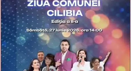 Ziua Comunei Cilibia 2026 program artistic