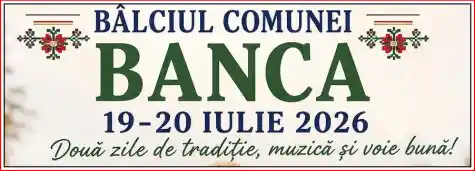 Bâlciul Comunei Banca 2026 și expoziția de animale