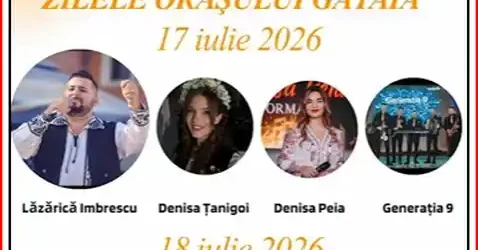 Lora, Mario Joy și alți artiști îndrăgiți vin la Zilele Orașului Gătaia