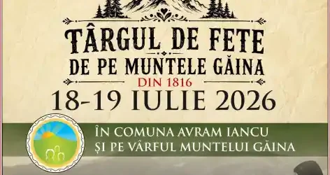 Târgul de Fete de pe Muntele Găina 2026 programul complet