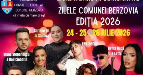 Zilele Comunei Berzovia 2026 lineup