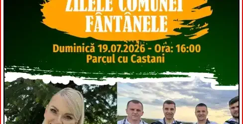 Zilele Comunei Fântânele 2026