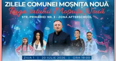 Zilele Comunei Moșnița Nouă – Ruga satului 2026