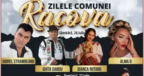 Zilele Comunei Racova 2026 program artistic