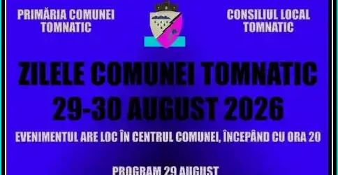 Zilele Comunei Tomnatic 2026