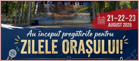 Zilele Orașului Sângeorz-Băi 2026 program spectacole
