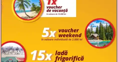 câștiga un voucher Happy Tour de 15.000 de lei