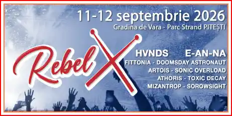 RebelX Young Rock Festival 2026 Pitești păreri de ce ne place