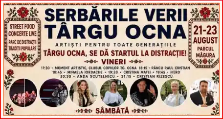 SERBĂRILE VERII - TÂRGU OCNA 2026