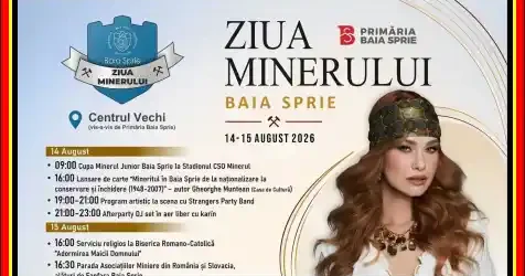Zilele Minerului Baia Sprie 2026 program