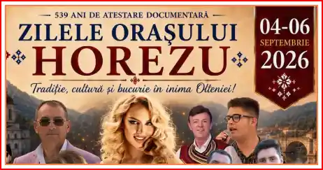 Zilele Orașului Horezu 2026