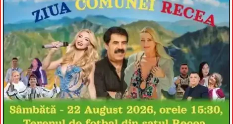 Ziua Comunei Recea 2026 unde când și cine cântă