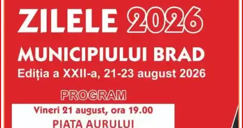 program zilele bradului 2026