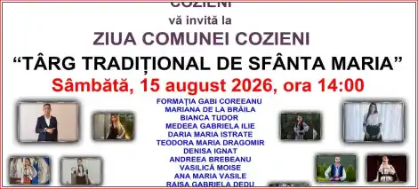 târg de sfânta maria-ziua-comunei-cozieni-2026