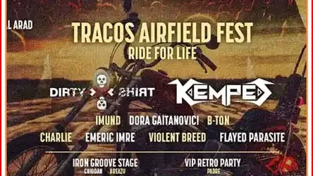 TRACOS AIRFIELD FEST – Ride for Life Arad 2026