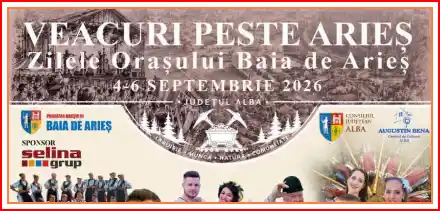 Zilele Orașului Baia de Arieș 2026 program artistic