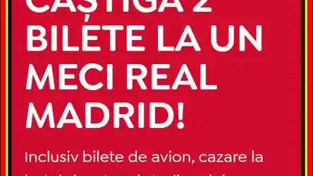 castiga bilete la un meci real madrid