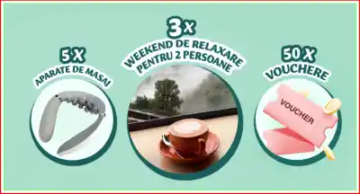 Concurs Olympus Carpos 2026 vouchere vacanță Paralela 45