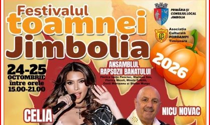 Festivalul Toamnei Jimbolia 2026 program artistic