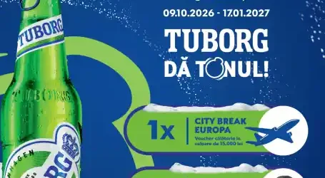 concurs Club Tuborg 2026 city break 15000 lei