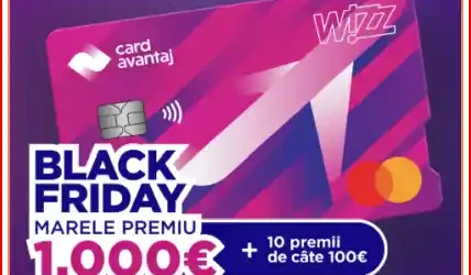 concurs WIZZ Card Avantaj, 1000 euro