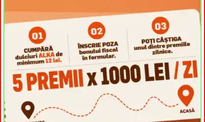 cum câștigi 1000 lei concurs alka 2026