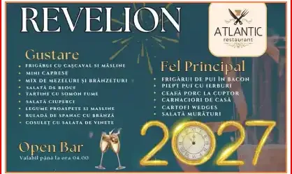 petrecere de Anul Nou București Restaurant Atlantic